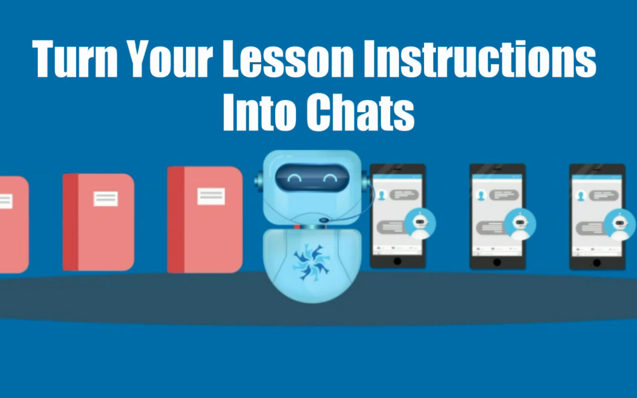 Turn lesson instructions to chat with GMC ChatToLearn